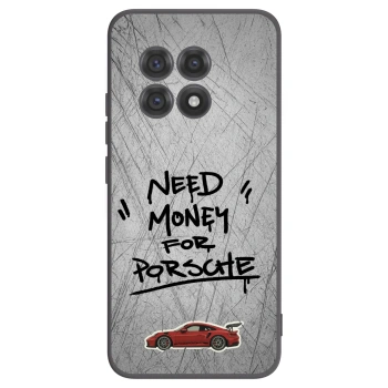 Picasee fekete szilikon tok az alábbi mobiltelefonokra OnePlus 13R 5G - Grey Drift