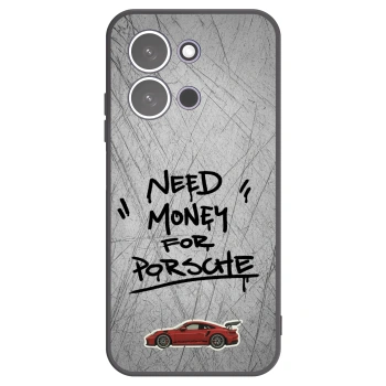 Picasee fekete szilikon tok az alábbi mobiltelefonokra Xiaomi Redmi 15C 5G - Grey Drift