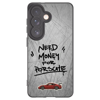 Picasee fekete szilikon tok az alábbi mobiltelefonokra Samsung Galaxy S26 - Grey Drift