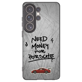 Picasee fekete szilikon tok az alábbi mobiltelefonokra Samsung Galaxy S26 Ultra - Grey Drift