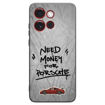 Picasee fekete szilikon tok az alábbi mobiltelefonokra Motorola Edge 60 Neo 5G - Grey Drift