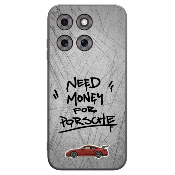 Picasee fekete szilikon tok az alábbi mobiltelefonokra Motorola Moto G77 - Grey Drift