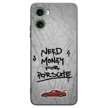 Picasee fekete szilikon tok az alábbi mobiltelefonokra Motorola Moto G06 - Grey Drift