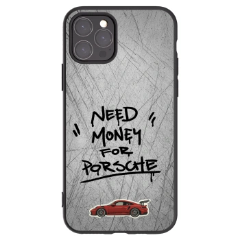 Picasee fekete szilikon tok az alábbi mobiltelefonokra Apple iPhone 11 Pro - Grey Drift