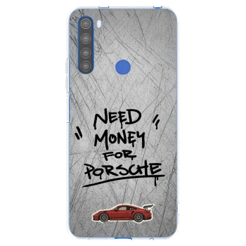 Picasee átlátszó szilikon tok az alábbi mobiltelefonokra Xiaomi Redmi Note 8T - Grey Drift