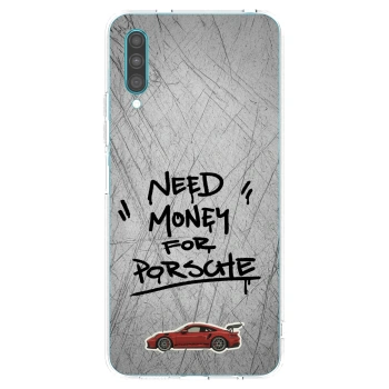 Picasee átlátszó szilikon tok az alábbi mobiltelefonokra Samsung Galaxy A30s A307F - Grey Drift