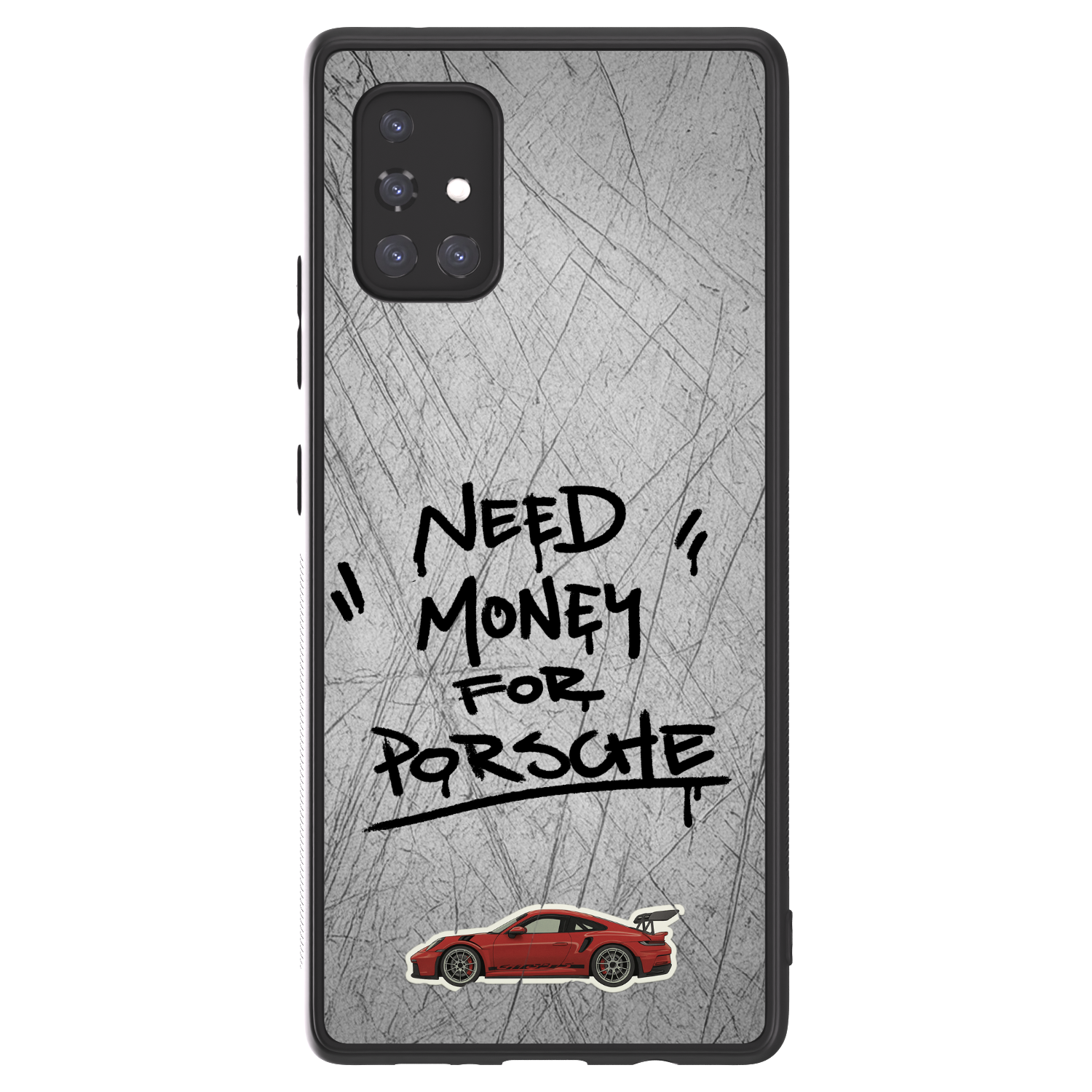 Picasee ULTIMATE CASE Samsung Galaxy A71 A715F - készülékre - Grey Drift