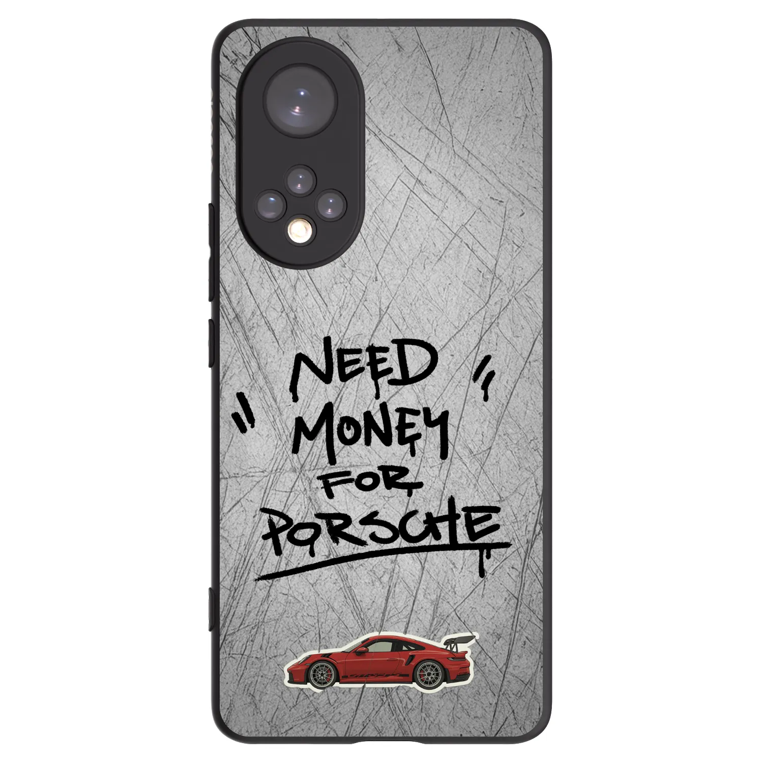Picasee fekete szilikon tok az alábbi mobiltelefonokra Huawei Nova 9 - Grey Drift
