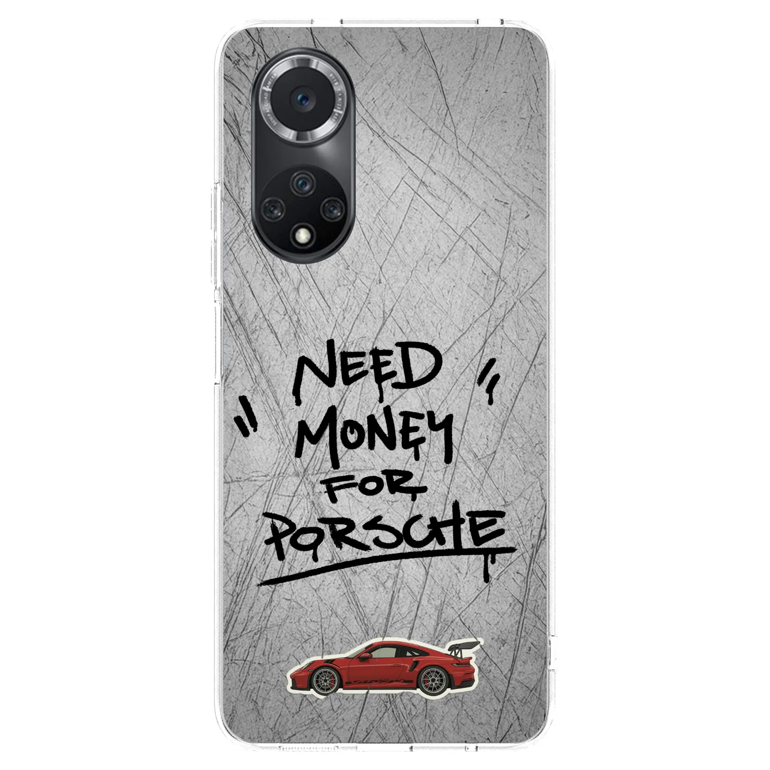 Picasee átlátszó szilikon tok az alábbi mobiltelefonokra Huawei Nova 9 SE - Grey Drift