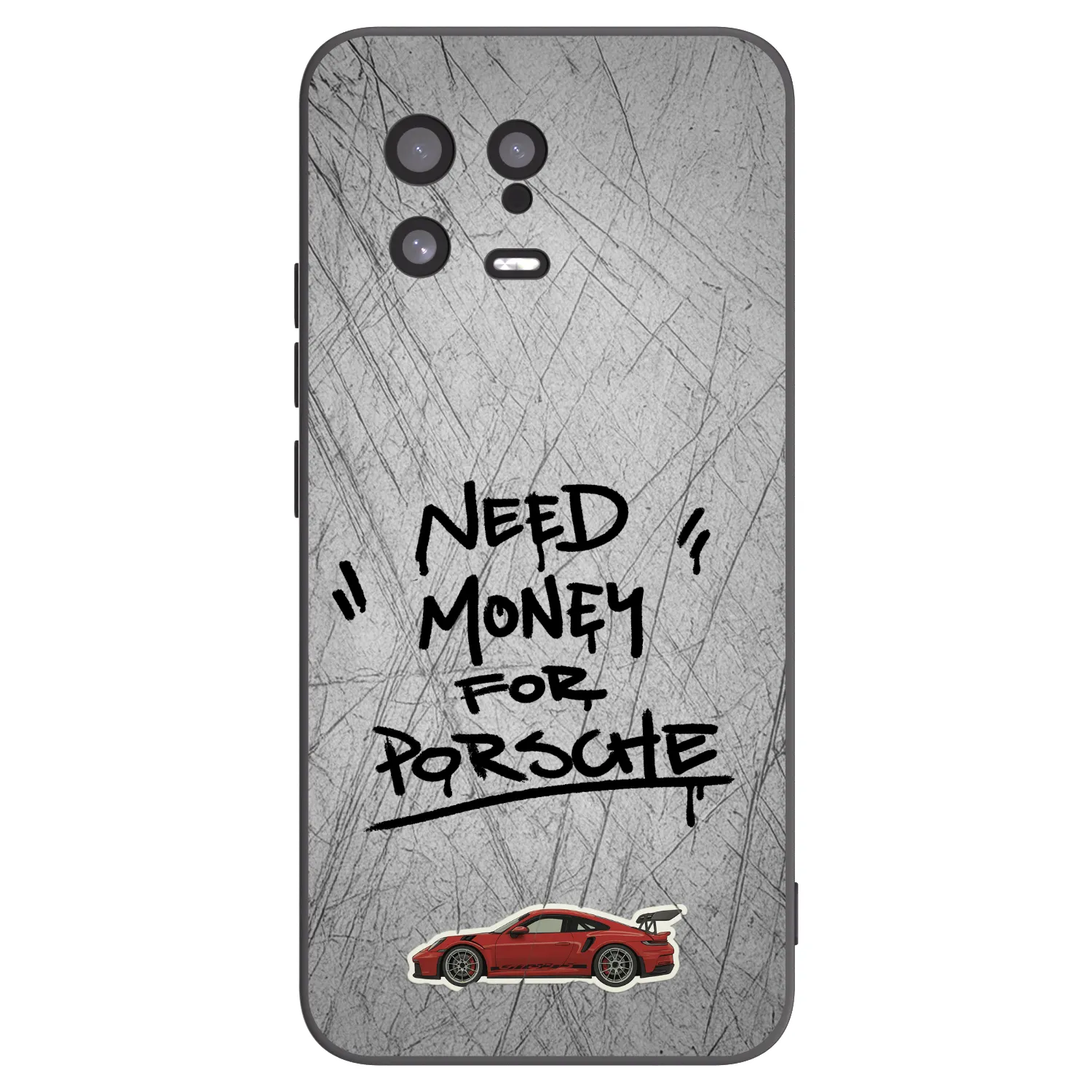 Picasee fekete szilikon tok az alábbi mobiltelefonokra Xiaomi 13 - Grey Drift