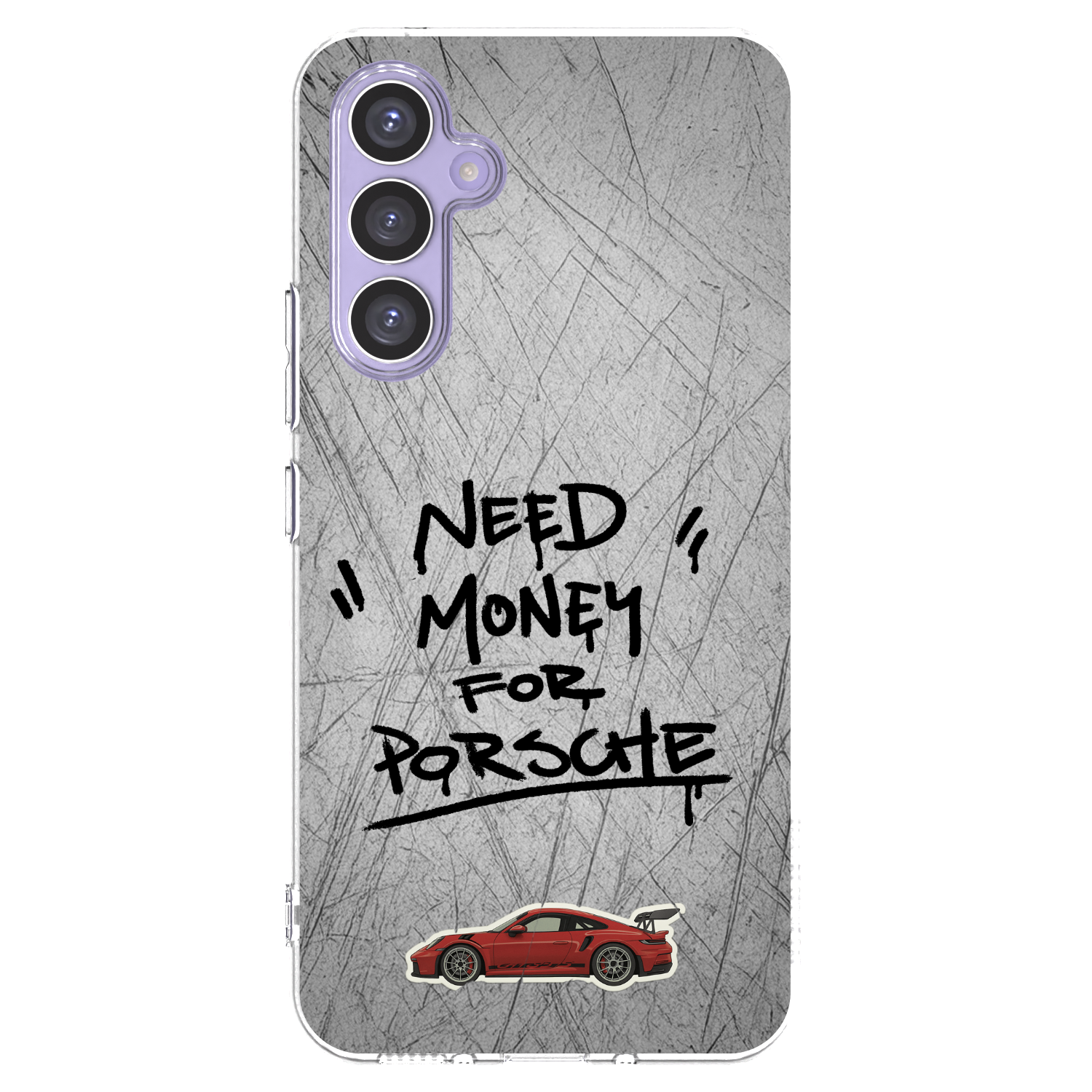 Picasee átlátszó szilikon tok az alábbi mobiltelefonokra Samsung Galaxy A54 5G A546B - Grey Drift