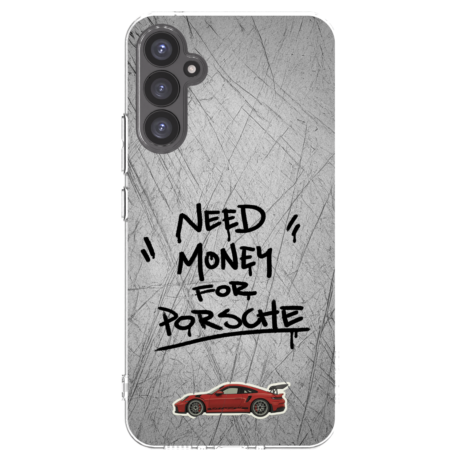 Picasee átlátszó szilikon tok az alábbi mobiltelefonokra Samsung Galaxy A34 5G A346B - Grey Drift