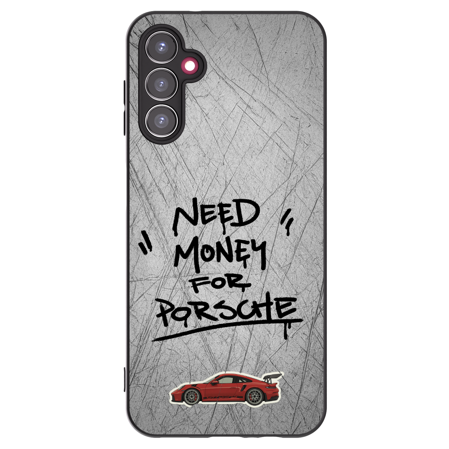 Picasee fekete szilikon tok az alábbi mobiltelefonokra Samsung Galaxy A14 4G A145R - Grey Drift