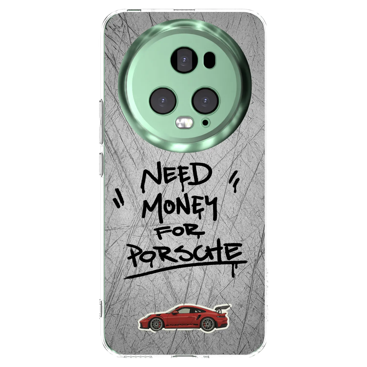 Picasee átlátszó szilikon tok az alábbi mobiltelefonokra Honor Magic5 Pro - Grey Drift
