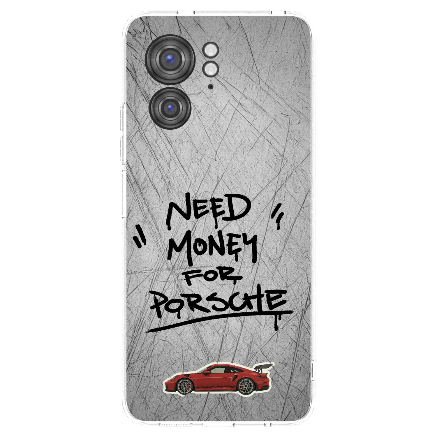 Picasee átlátszó szilikon tok az alábbi mobiltelefonokra Motorola Edge 40 - Grey Drift