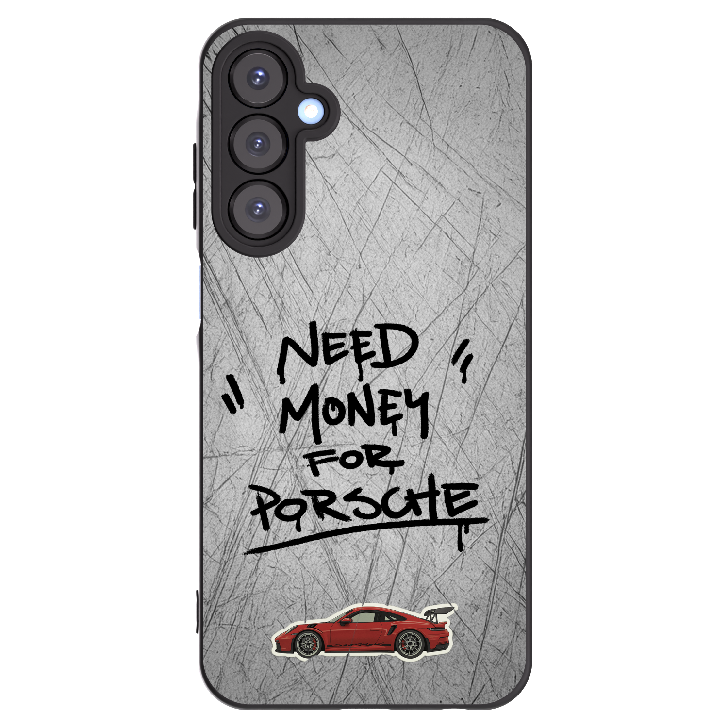 Picasee fekete szilikon tok az alábbi mobiltelefonokra Samsung Galaxy A25 A256B 5G - Grey Drift