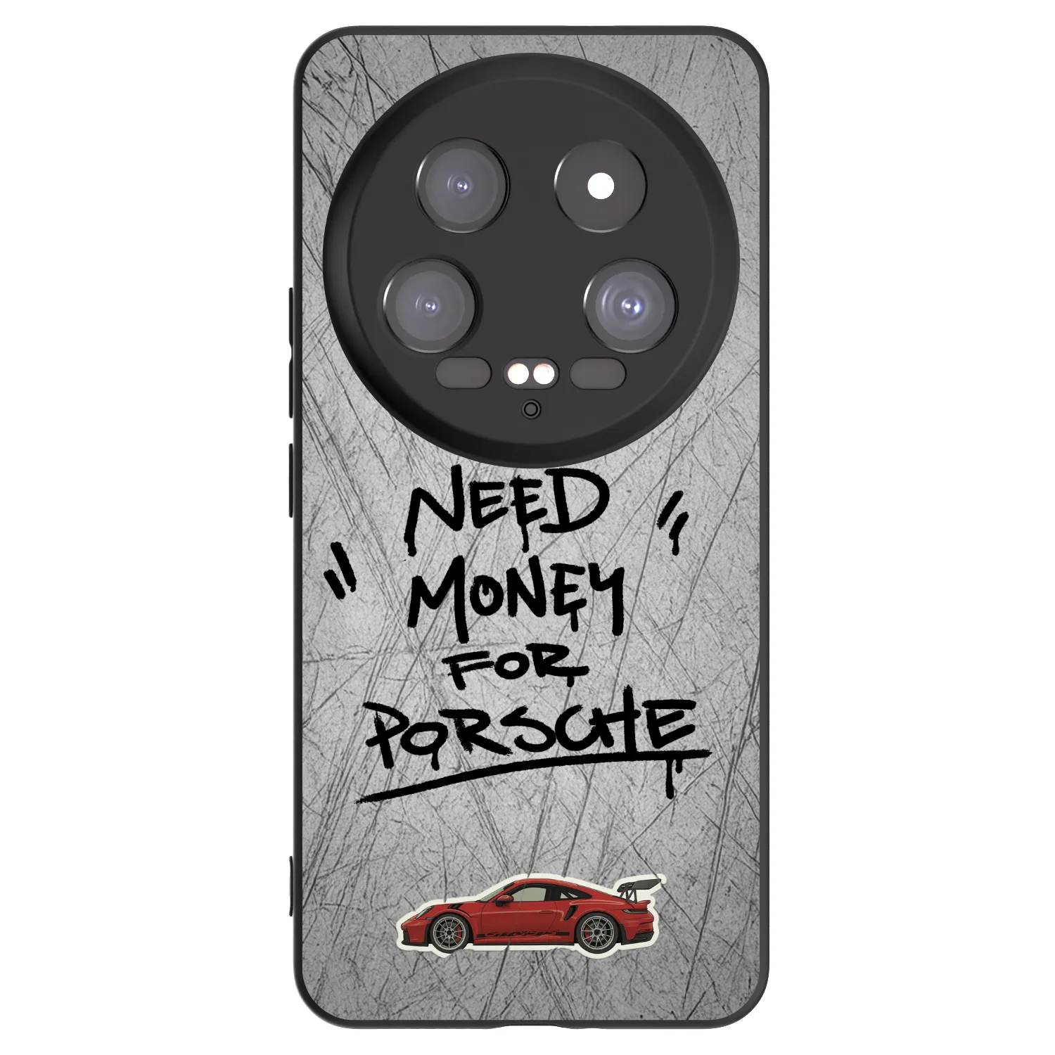 Picasee fekete szilikon tok az alábbi mobiltelefonokra Xiaomi 14 Ultra - Grey Drift