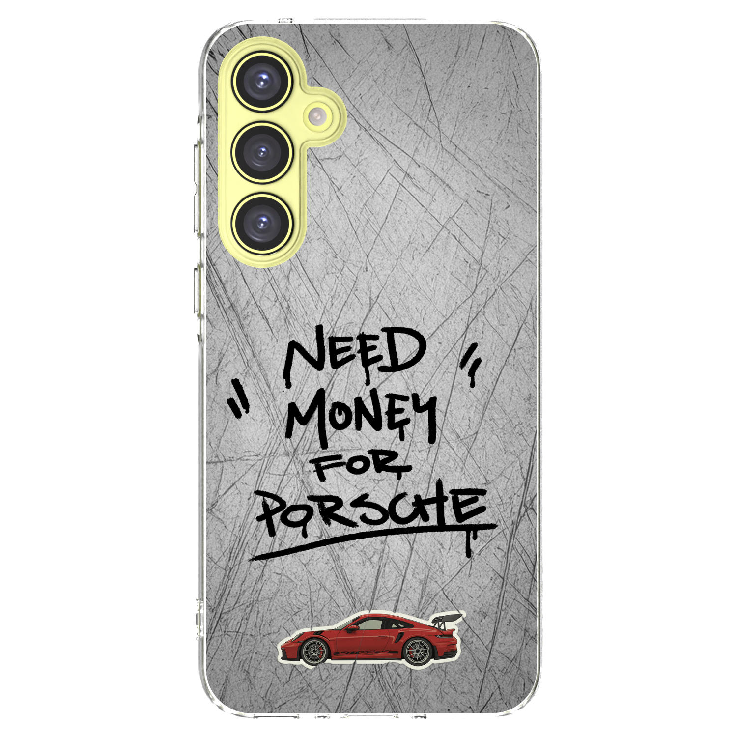 Picasee átlátszó szilikon tok az alábbi mobiltelefonokra Samsung Galaxy A35 5G A356B - Grey Drift