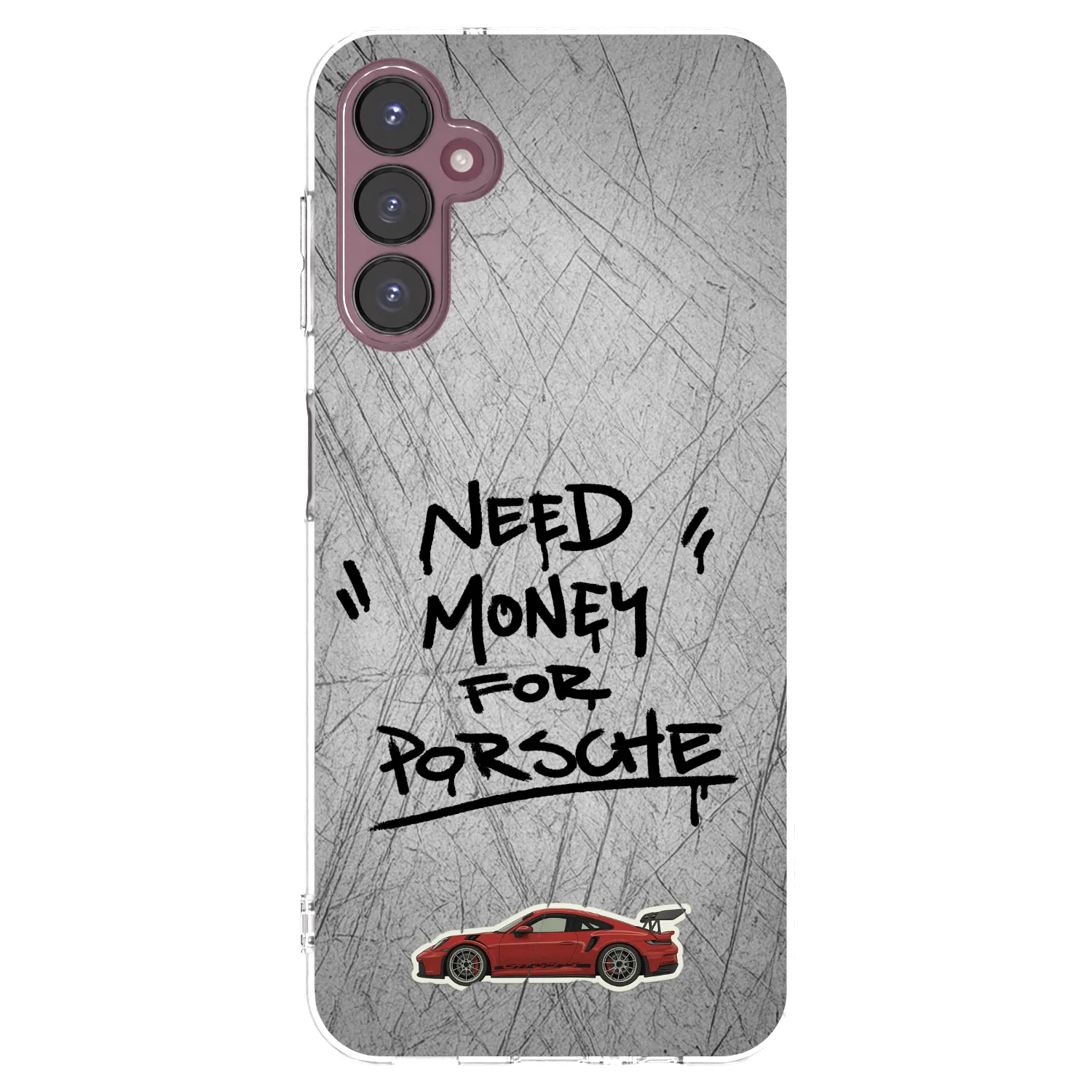 Picasee átlátszó szilikon tok az alábbi mobiltelefonokra Samsung Galaxy A05s A057G - Grey Drift