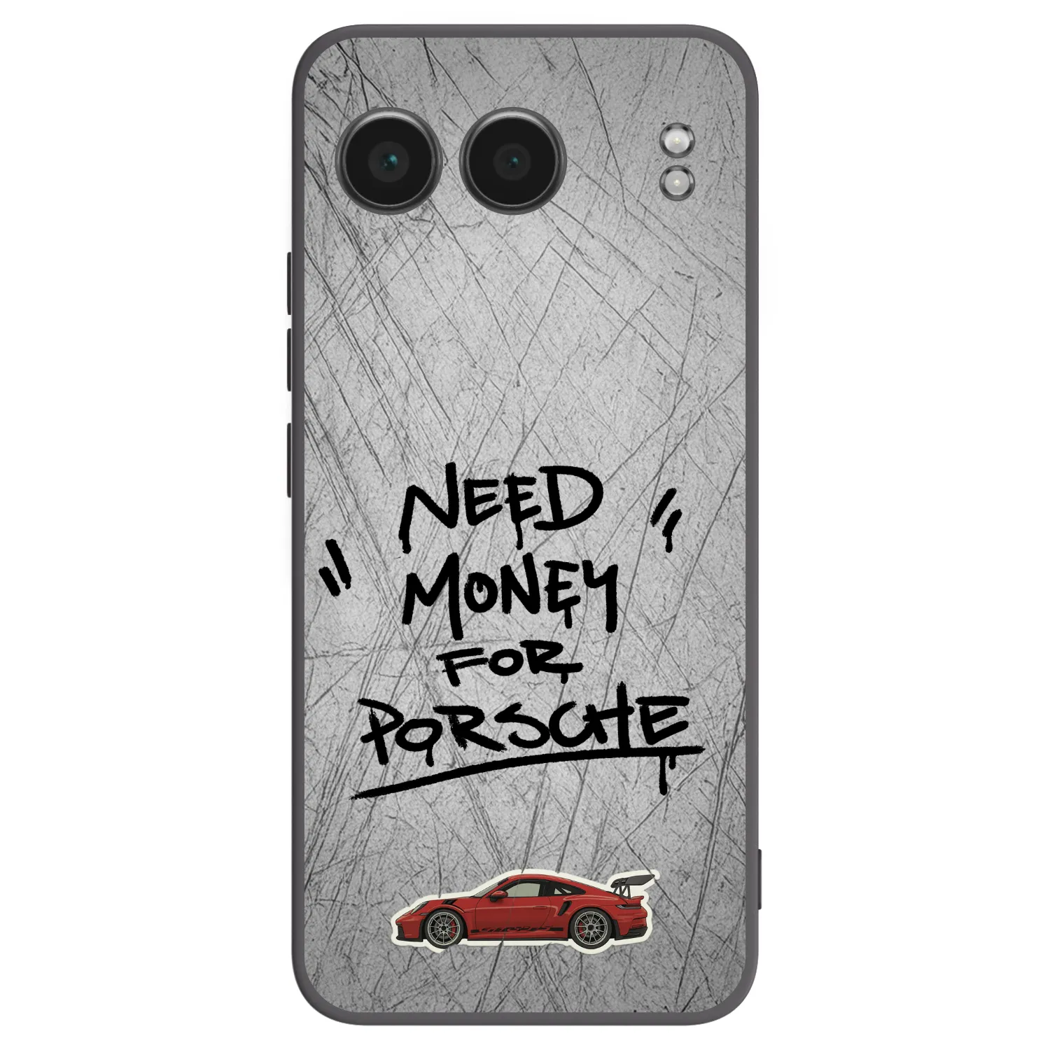 Picasee fekete szilikon tok az alábbi mobiltelefonokra OnePlus Nord 4 - Grey Drift