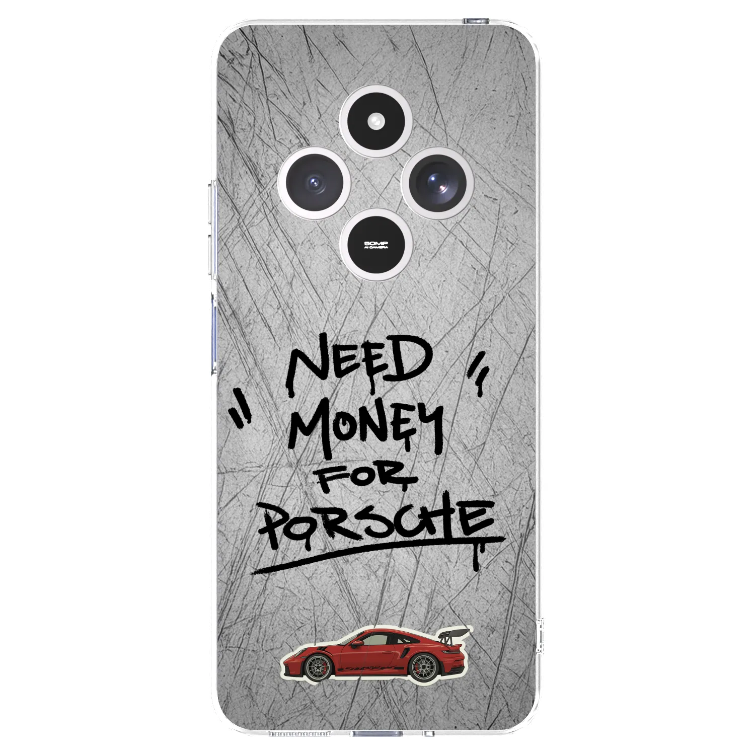 Picasee átlátszó szilikon tok az alábbi mobiltelefonokra Xiaomi Redmi 14C - Grey Drift