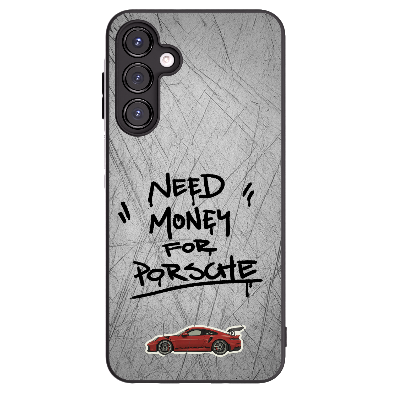 Picasee fekete szilikon tok az alábbi mobiltelefonokra Samsung Galaxy A16 5G - Grey Drift