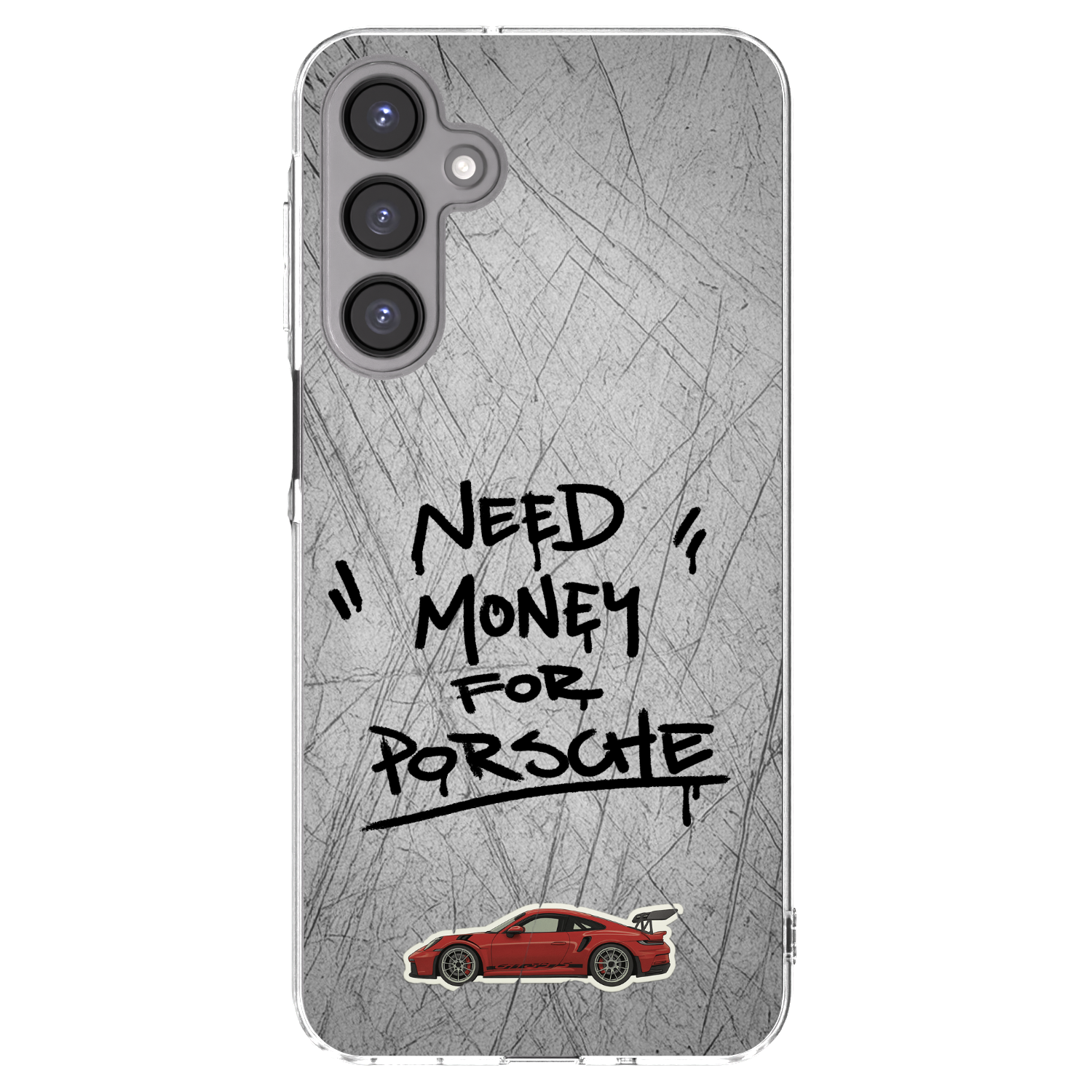 Picasee átlátszó szilikon tok az alábbi mobiltelefonokra Samsung Galaxy A16 5G - Grey Drift