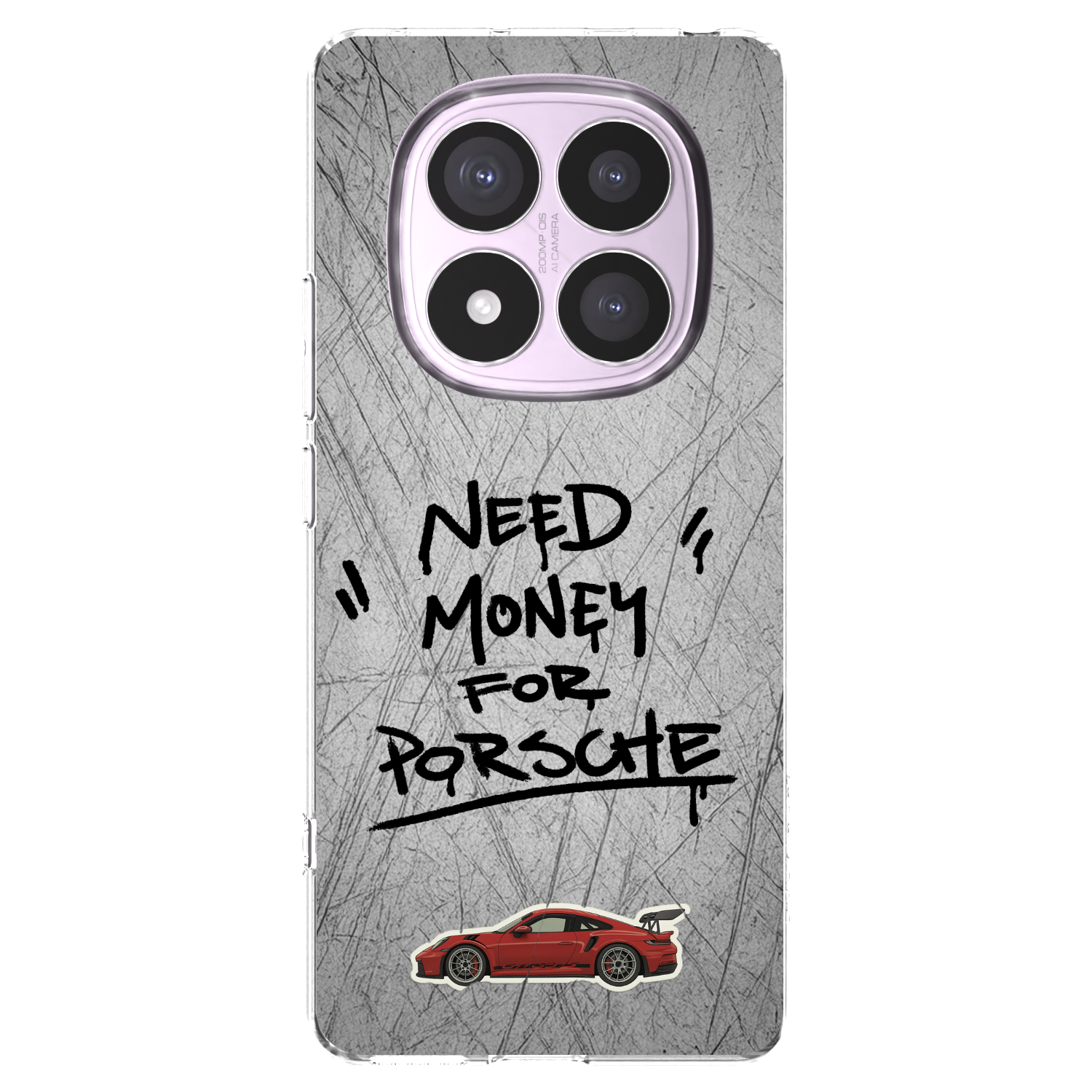 Picasee átlátszó szilikon tok az alábbi mobiltelefonokra Xiaomi Redmi Note 14 Pro 4G - Grey Drift