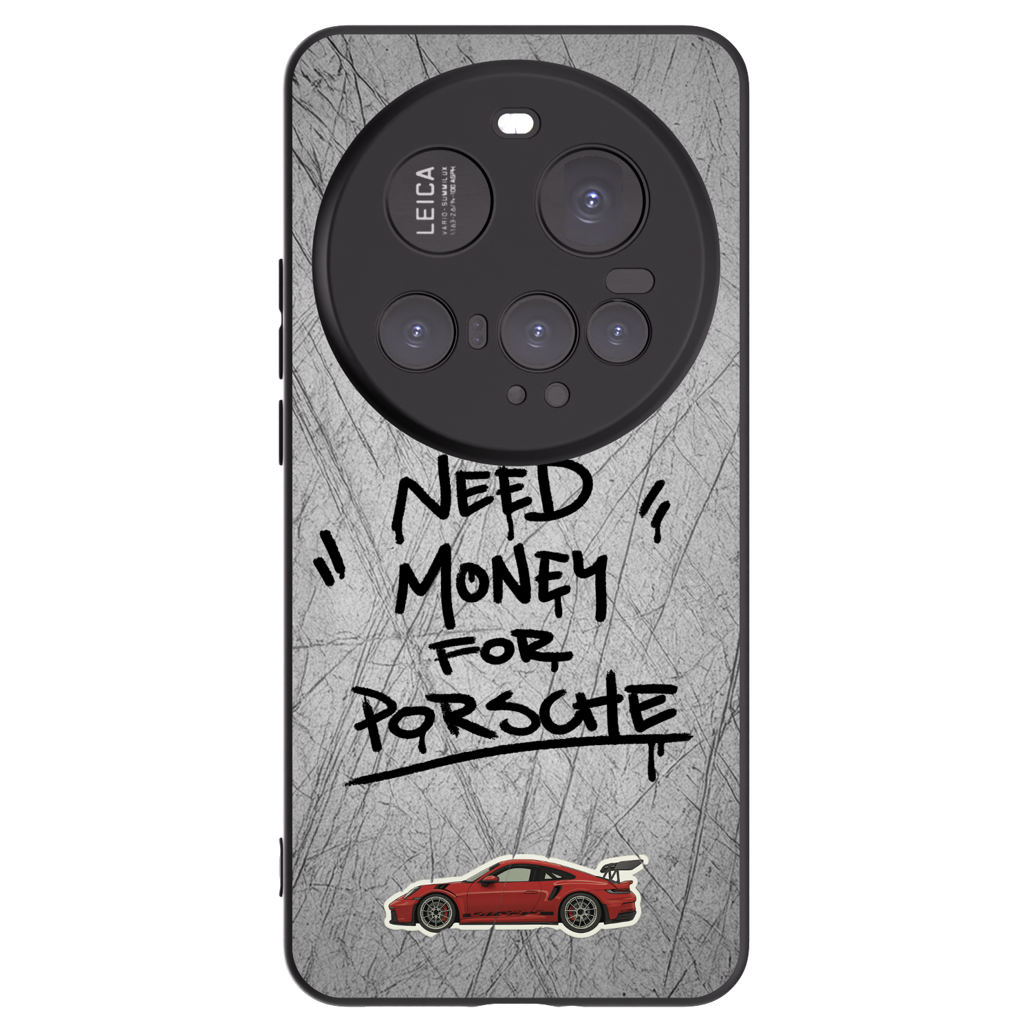 Picasee fekete szilikon tok az alábbi mobiltelefonokra Xiaomi 15 Ultra - Grey Drift