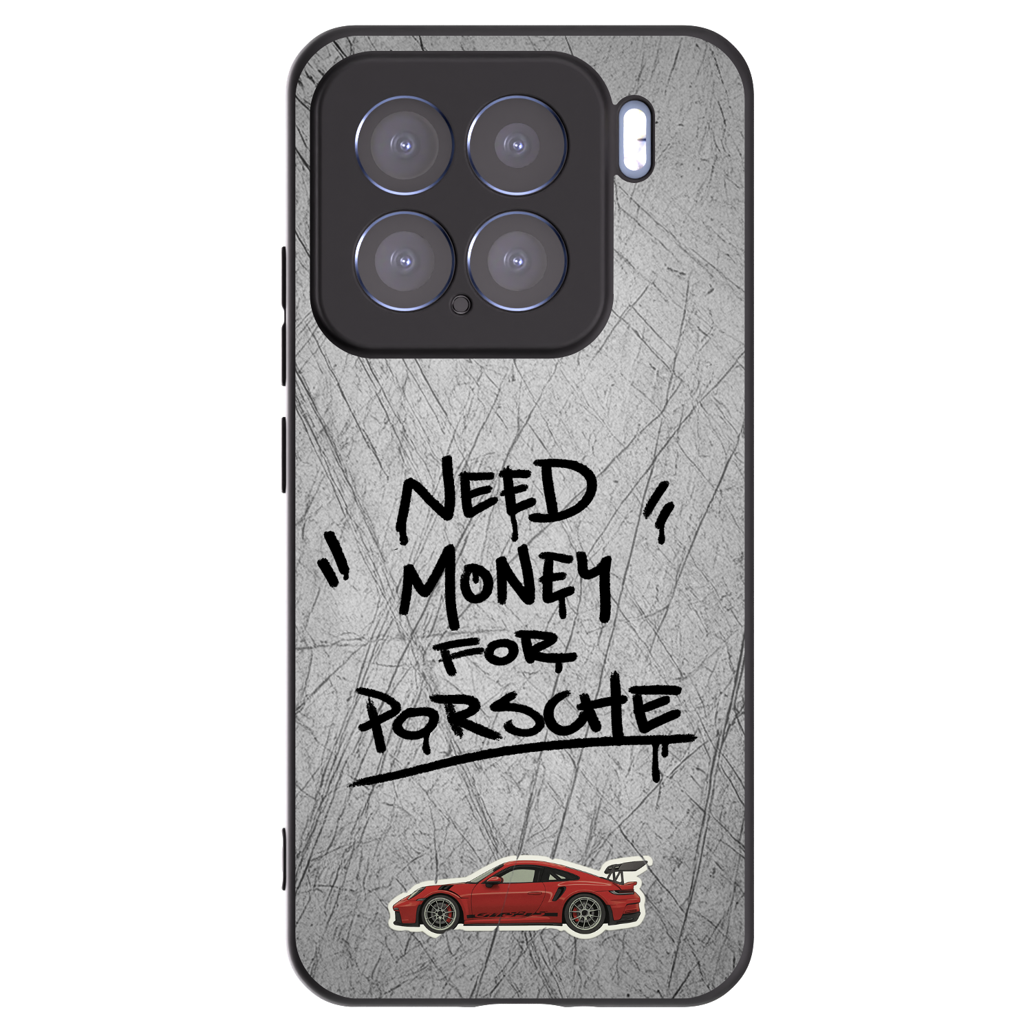 Picasee fekete szilikon tok az alábbi mobiltelefonokra Xiaomi 15 - Grey Drift