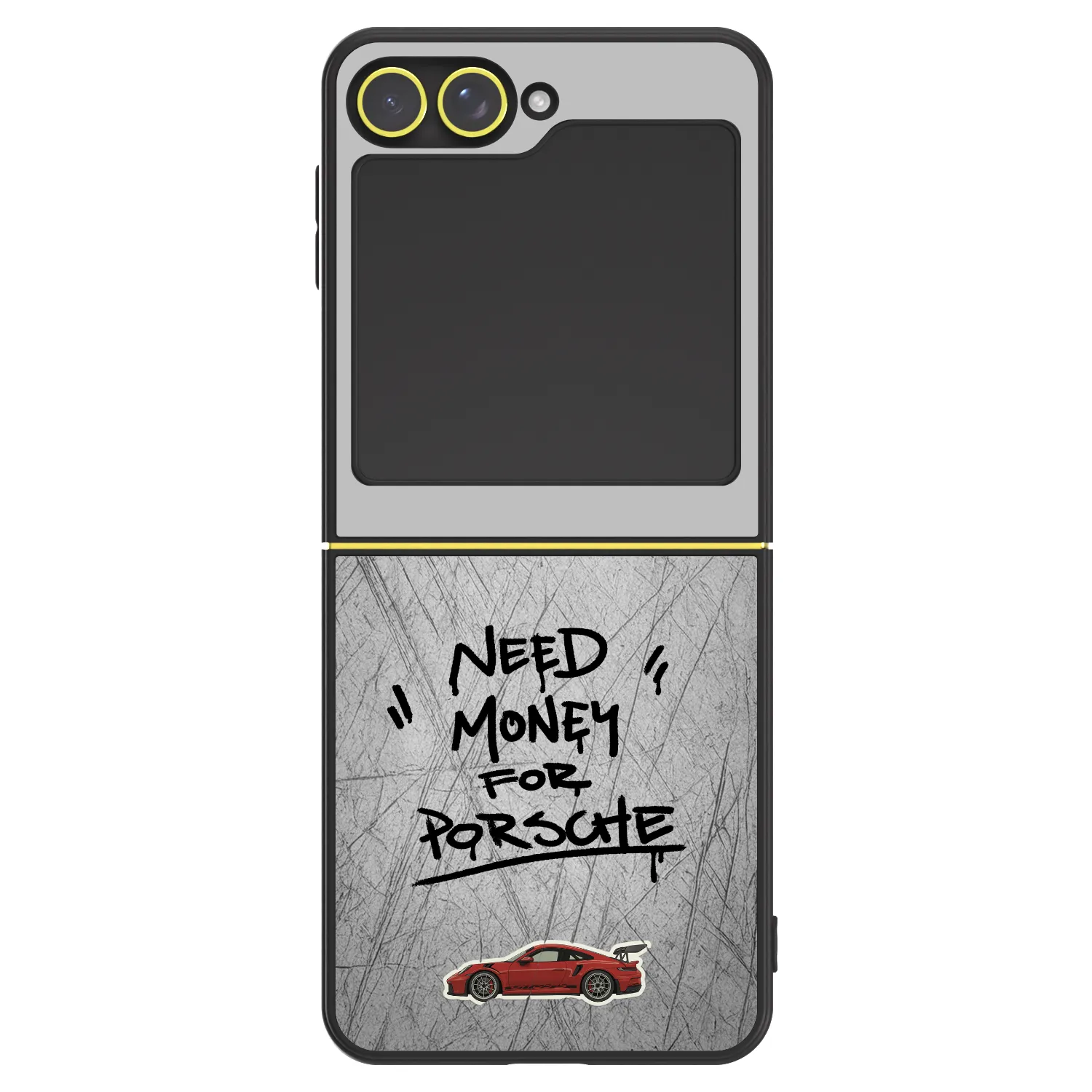 Picasee ULTIMATE CASE Samsung Galaxy Z Flip6 5G - készülékre - Grey Drift