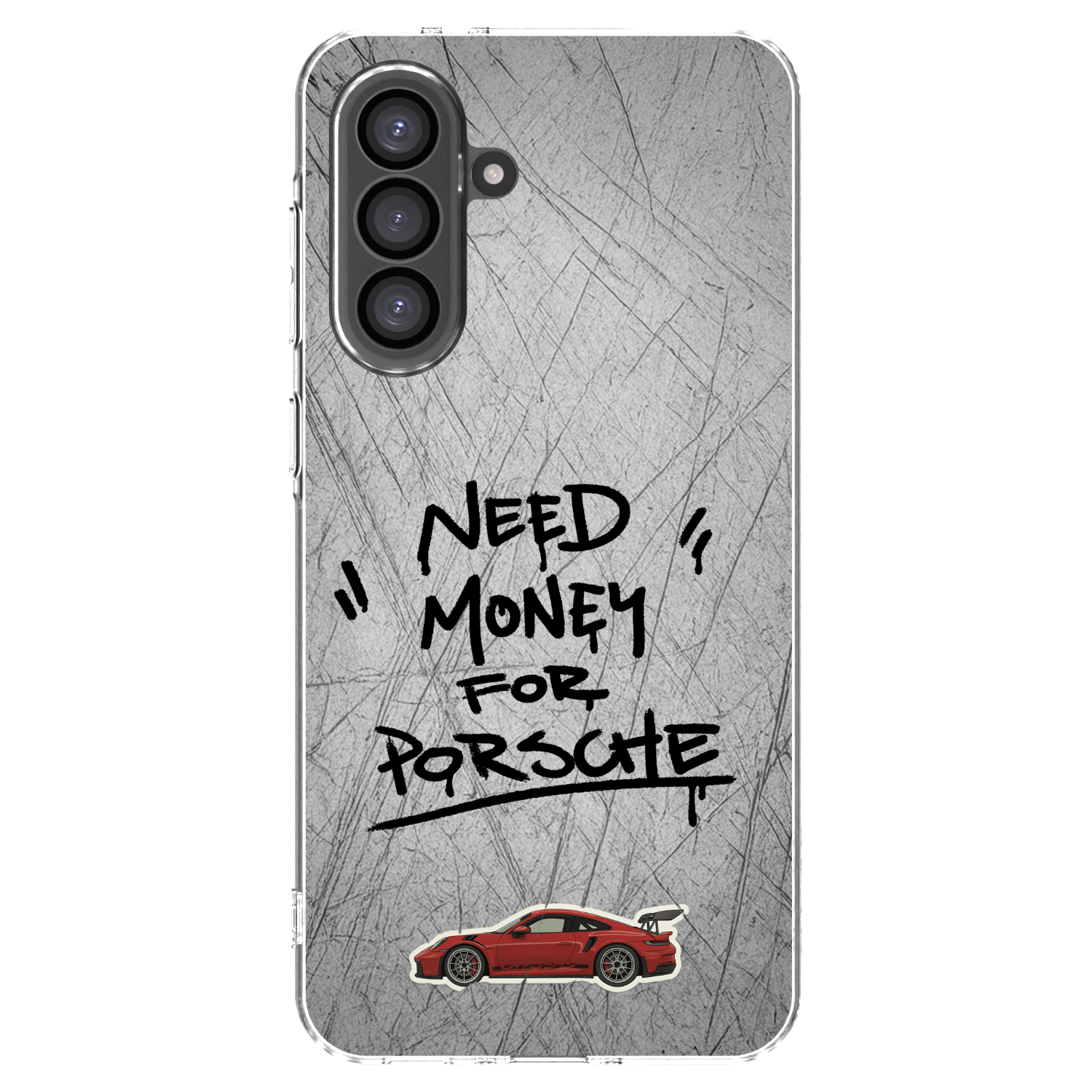 Picasee átlátszó szilikon tok az alábbi mobiltelefonokra Samsung Galaxy A36 5G - Grey Drift