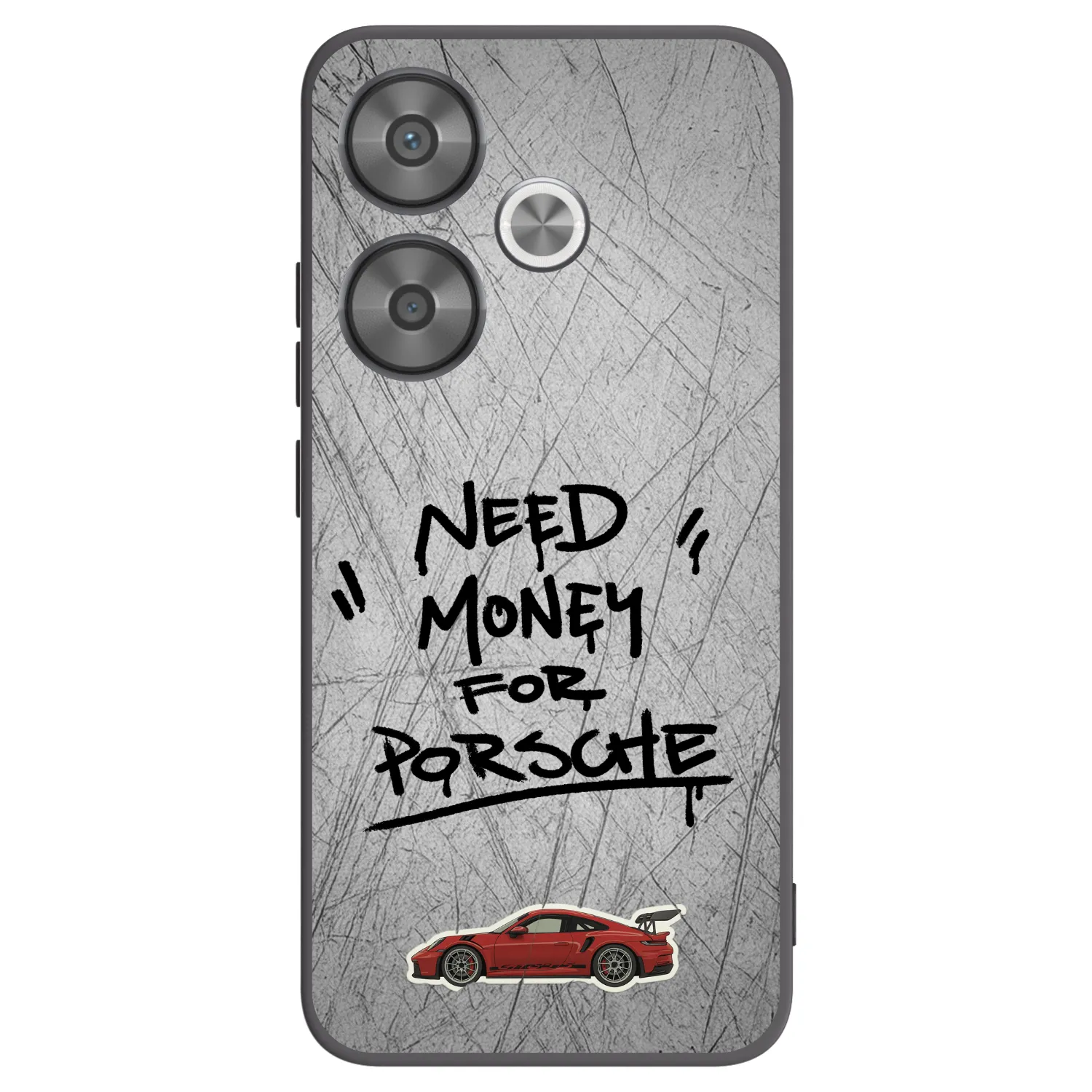 Picasee fekete szilikon tok az alábbi mobiltelefonokra Xiaomi Poco F6 - Grey Drift