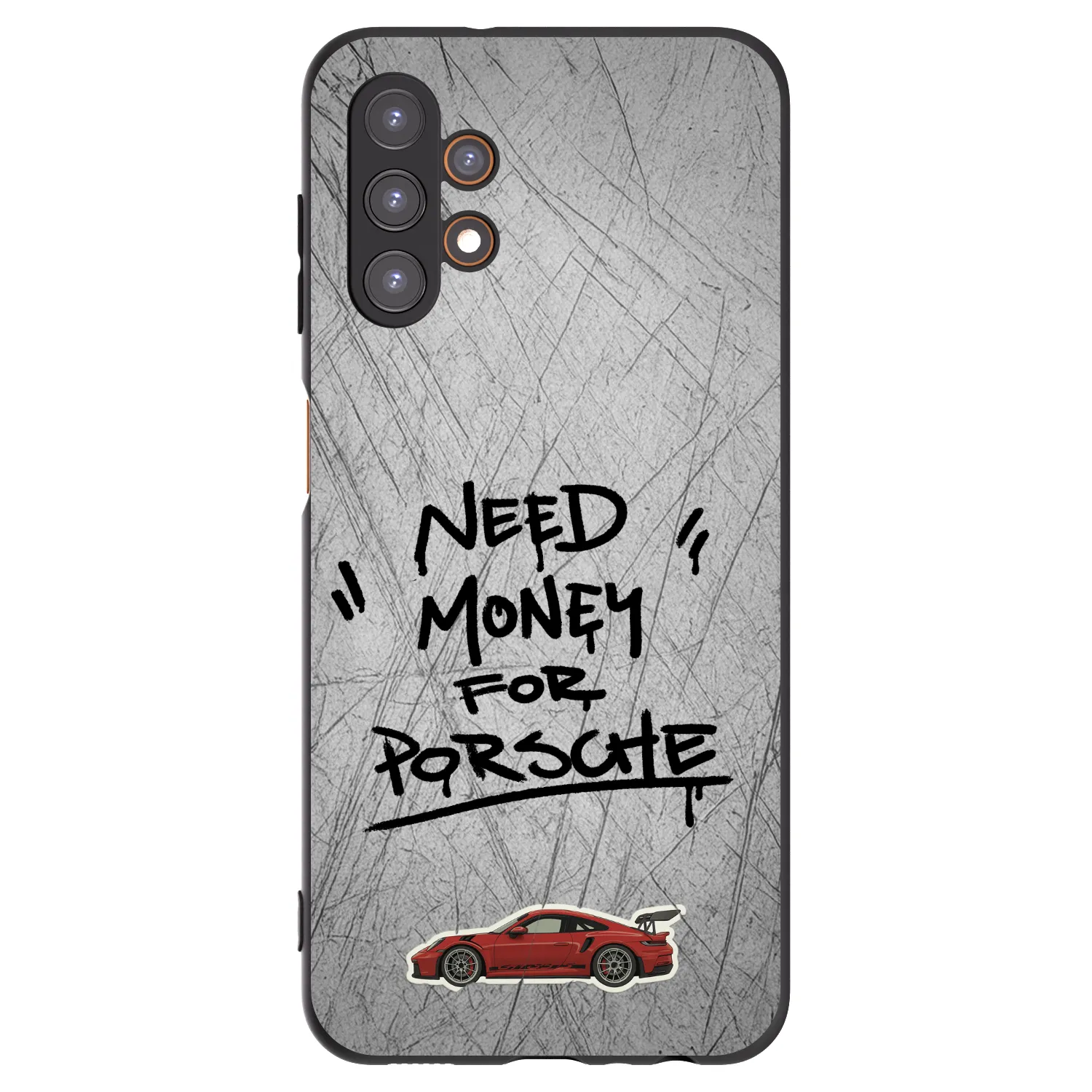 Picasee fekete szilikon tok az alábbi mobiltelefonokra Samsung Galaxy A13 5G - Grey Drift