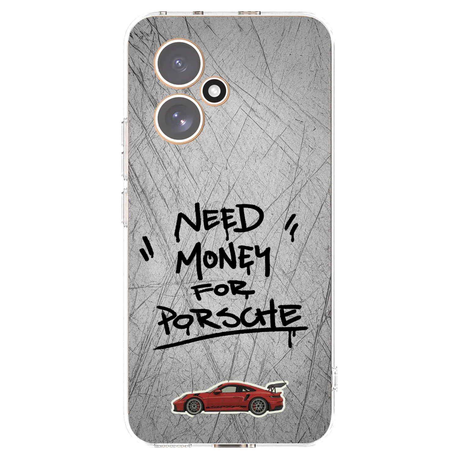 Picasee átlátszó szilikon tok az alábbi mobiltelefonokra Honor 400 5G - Grey Drift