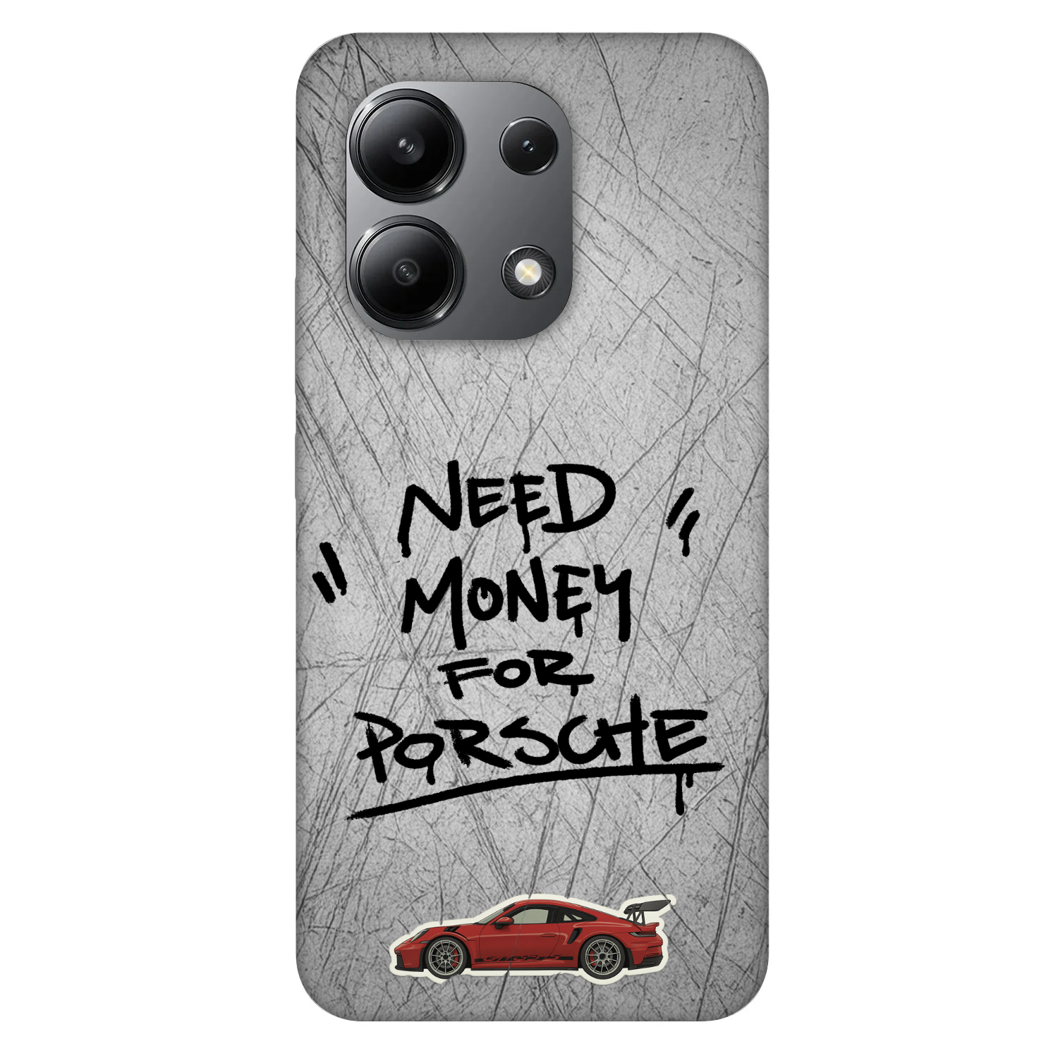 Picasee Fashion Case Xiaomi Redmi Note 13 4G - Grey Drift