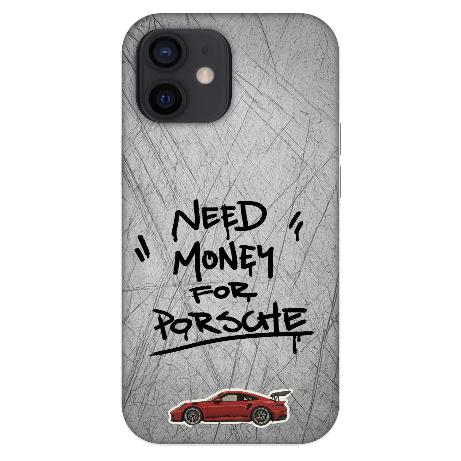 Picasee Fashion Case Apple iPhone 12 mini - Grey Drift