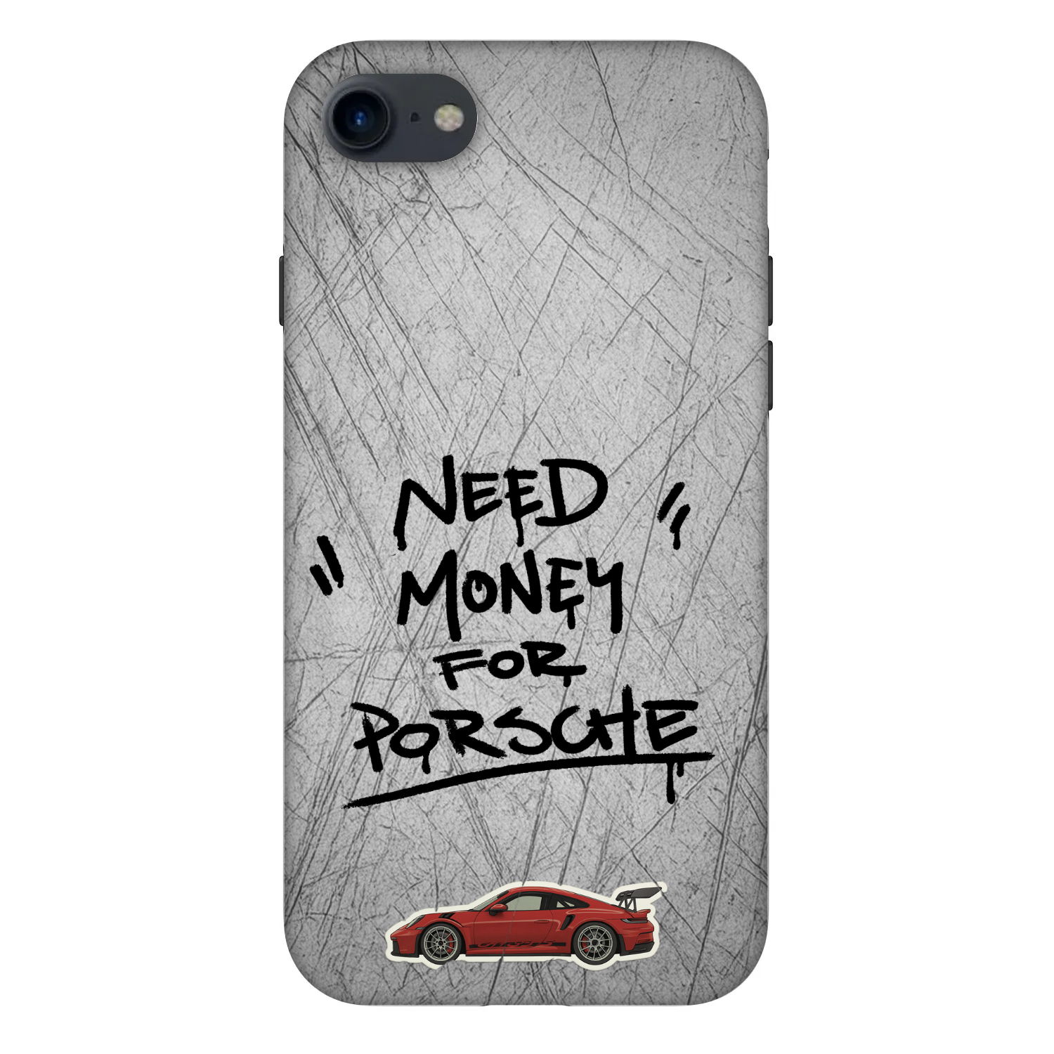 Picasee Fashion Case Apple iPhone 7 - Grey Drift