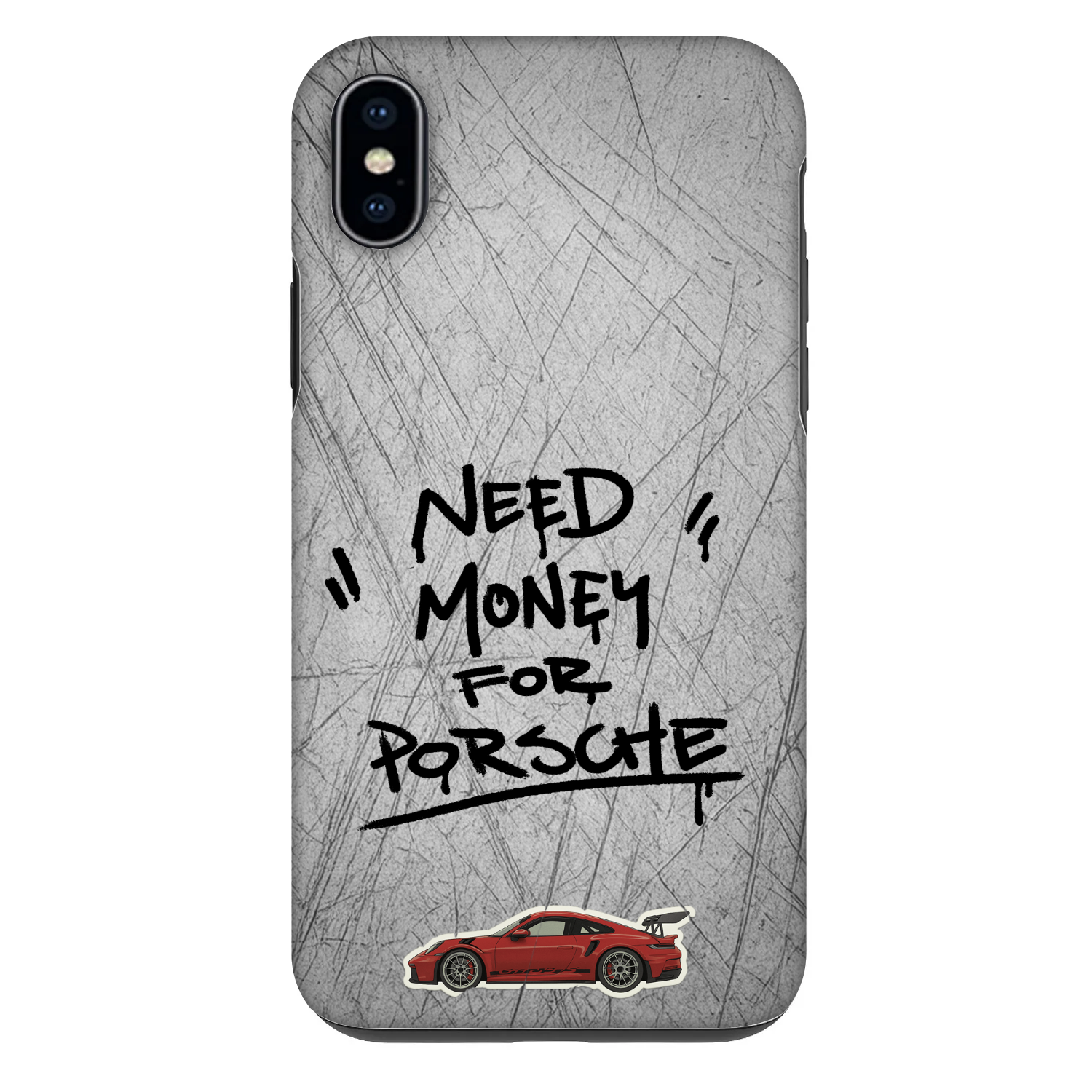 Picasee Fashion Case Apple iPhone XS Max - Grey Drift