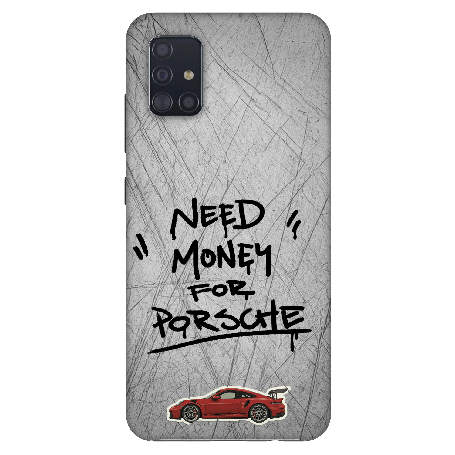Picasee Fashion Case Samsung Galaxy A51 A515F - Grey Drift