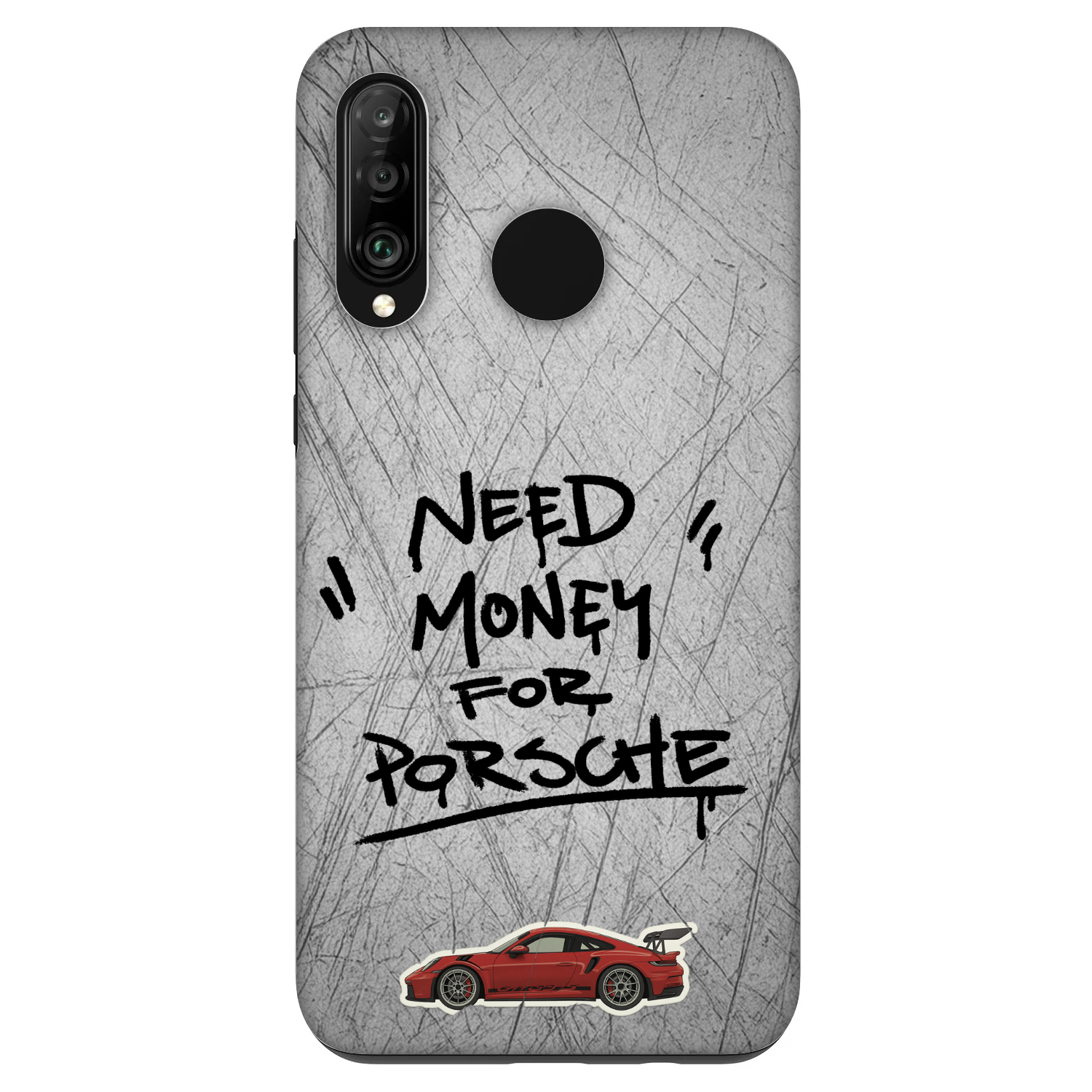 Picasee Fashion Case Huawei P30 Lite - Grey Drift
