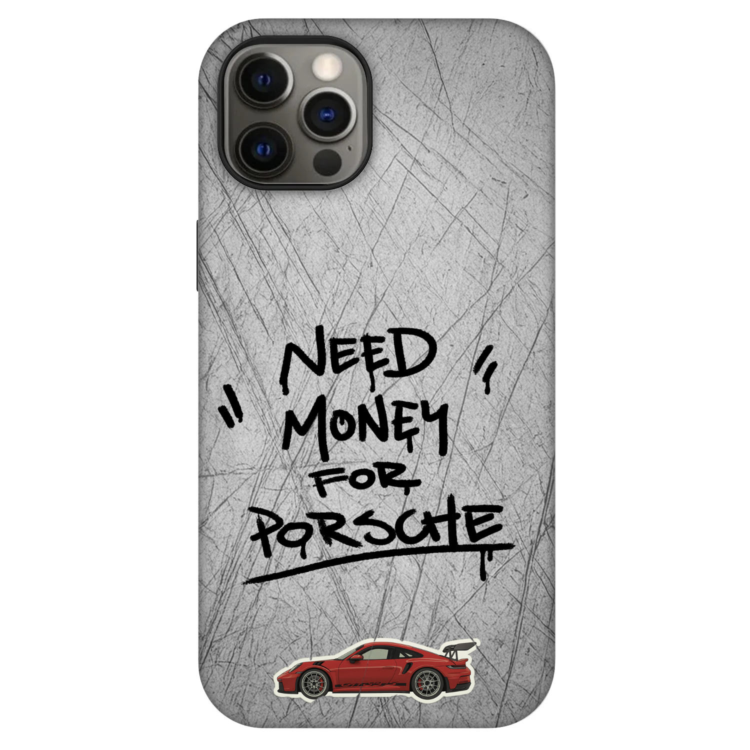 Picasee Fashion Case MagSafe Apple iPhone 12 - Grey Drift