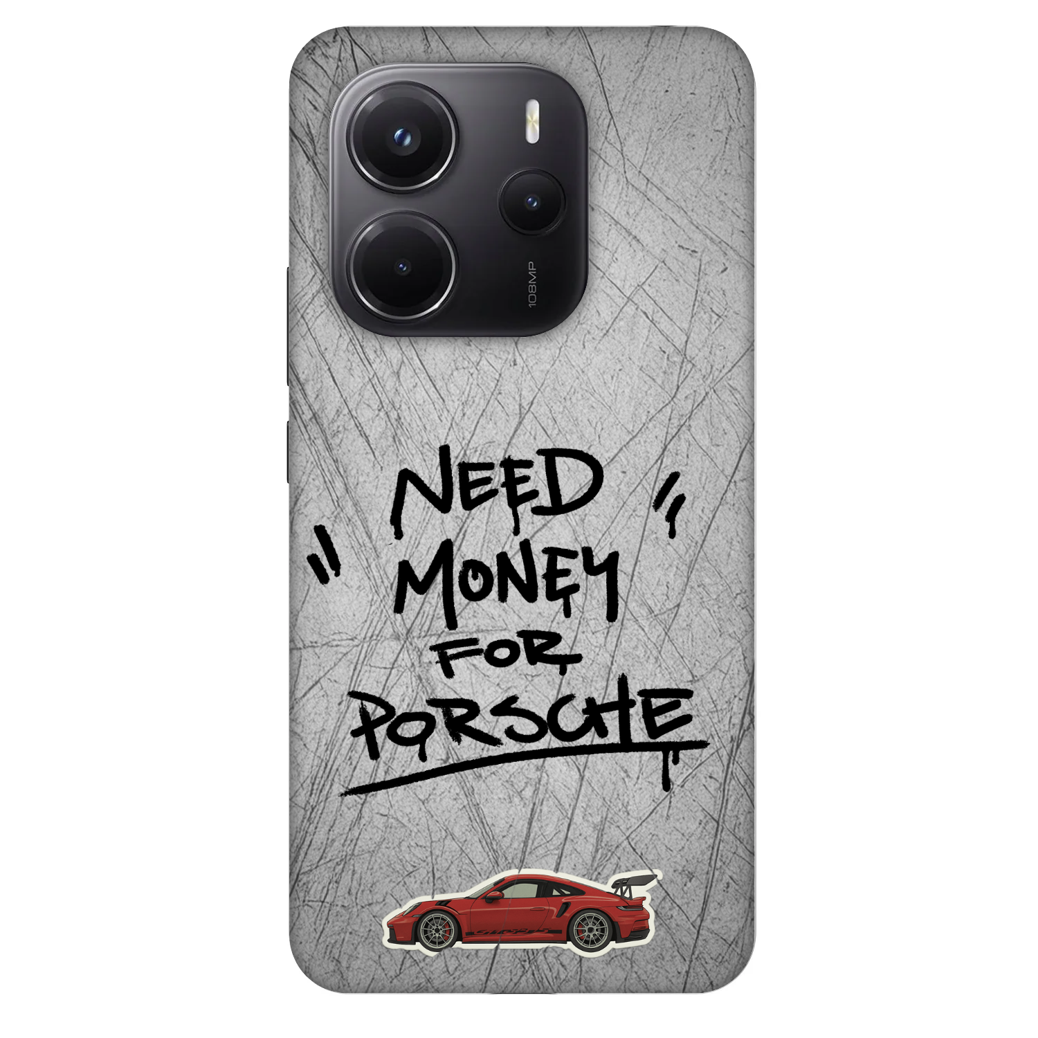 Picasee Fashion Case Xiaomi Redmi Note 14 4G - Grey Drift