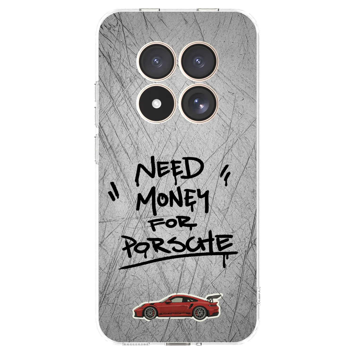 Picasee átlátszó szilikon tok az alábbi mobiltelefonokra Xiaomi Redmi Note 15 Pro 4G - Grey Drift