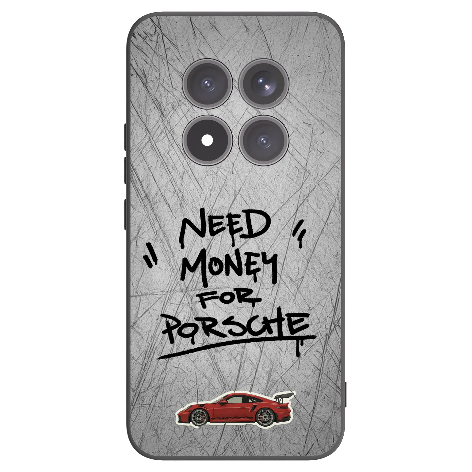 Picasee fekete szilikon tok az alábbi mobiltelefonokra Xiaomi Redmi Note 15 Pro+ - Grey Drift