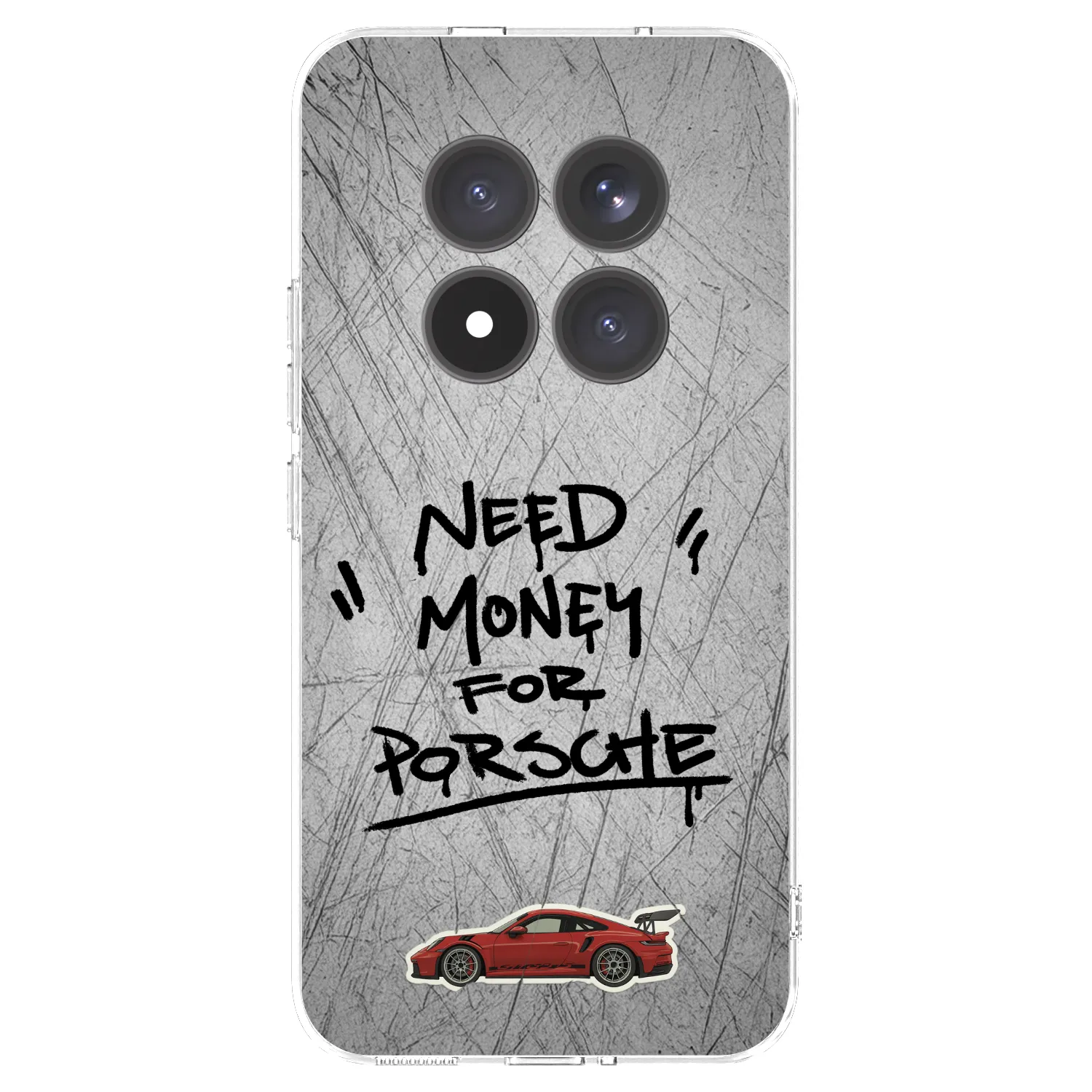 Picasee átlátszó szilikon tok az alábbi mobiltelefonokra Xiaomi Redmi Note 15 Pro+ - Grey Drift