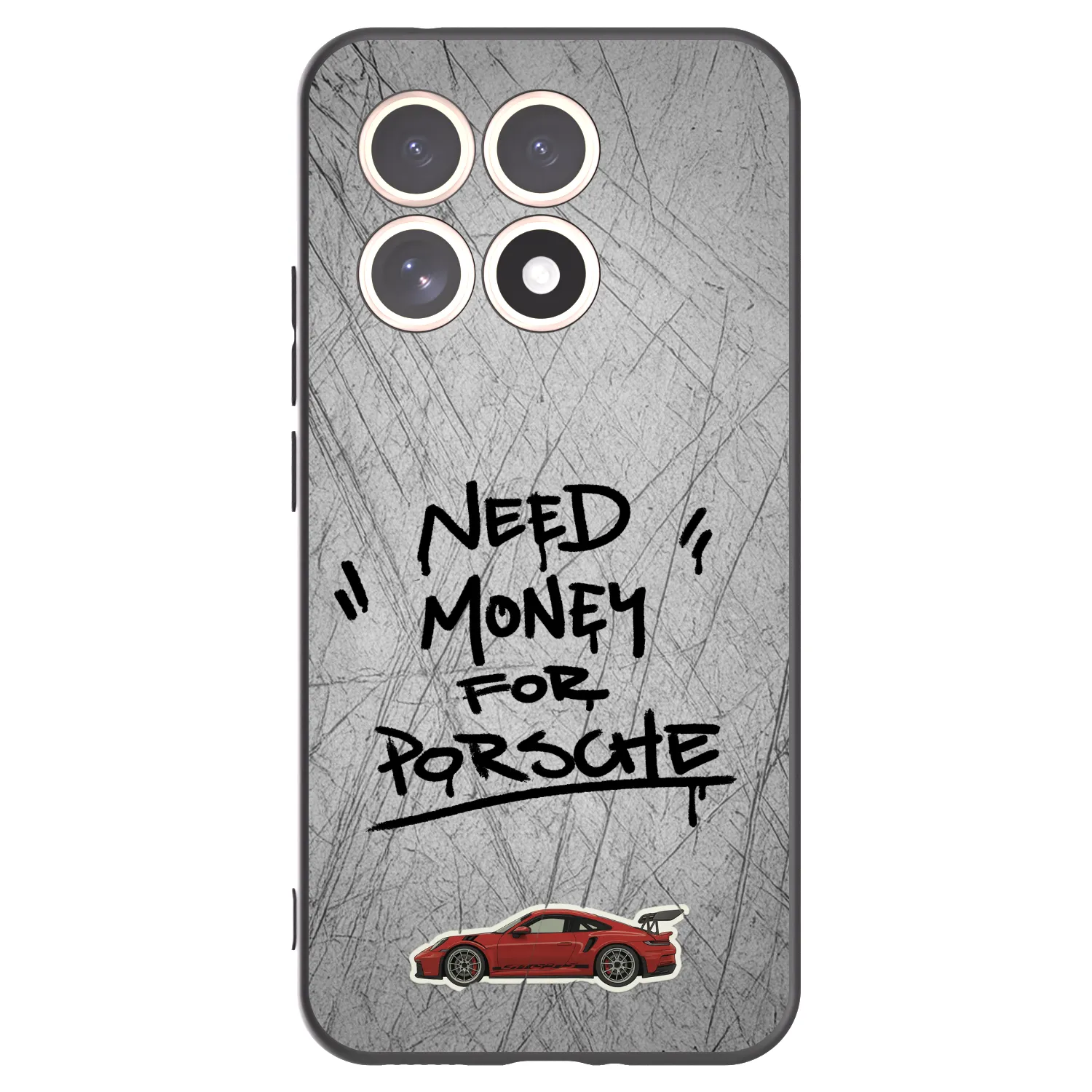 Picasee fekete szilikon tok az alábbi mobiltelefonokra Xiaomi 15T - Grey Drift