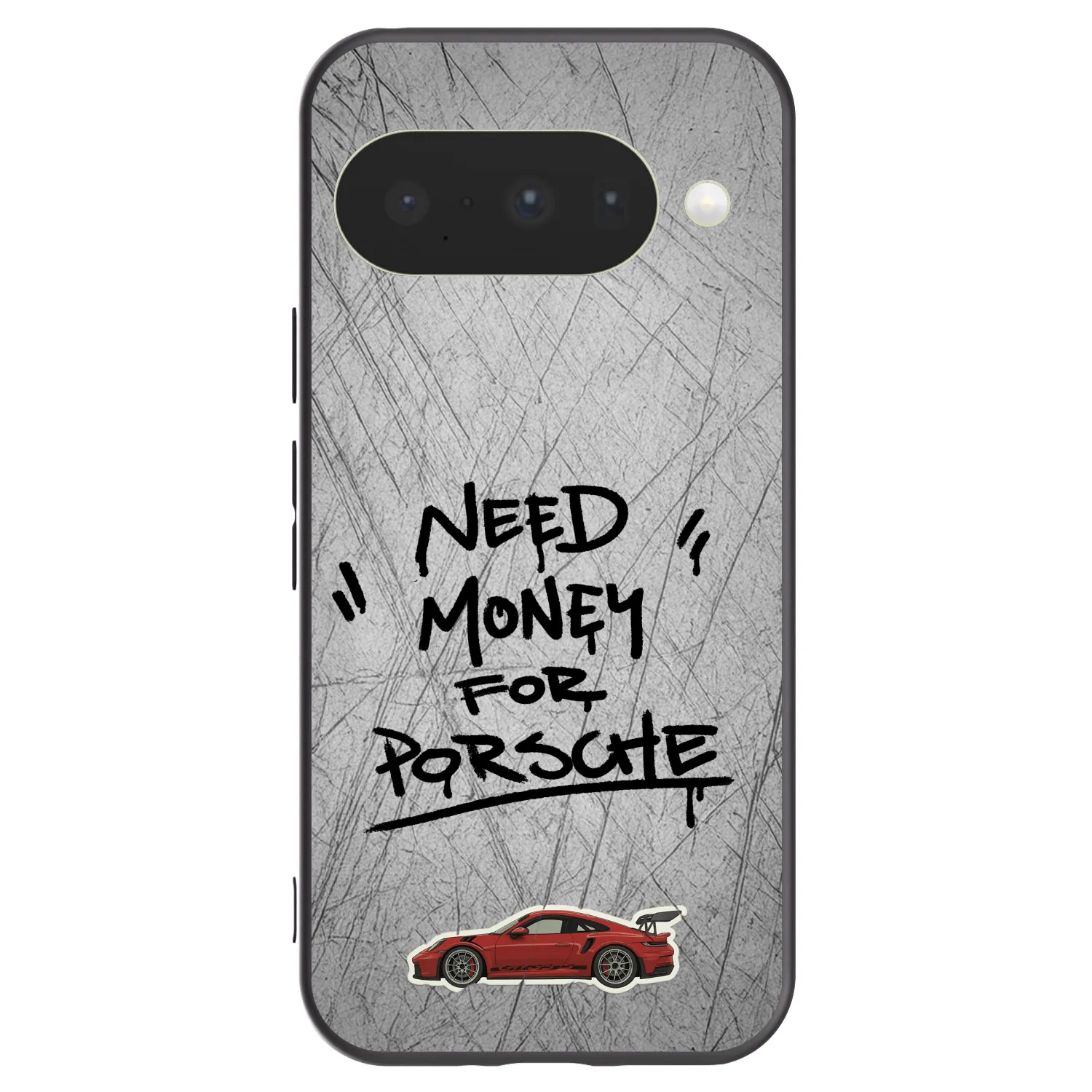 Picasee fekete szilikon tok az alábbi mobiltelefonokra Google Pixel 10 - Grey Drift
