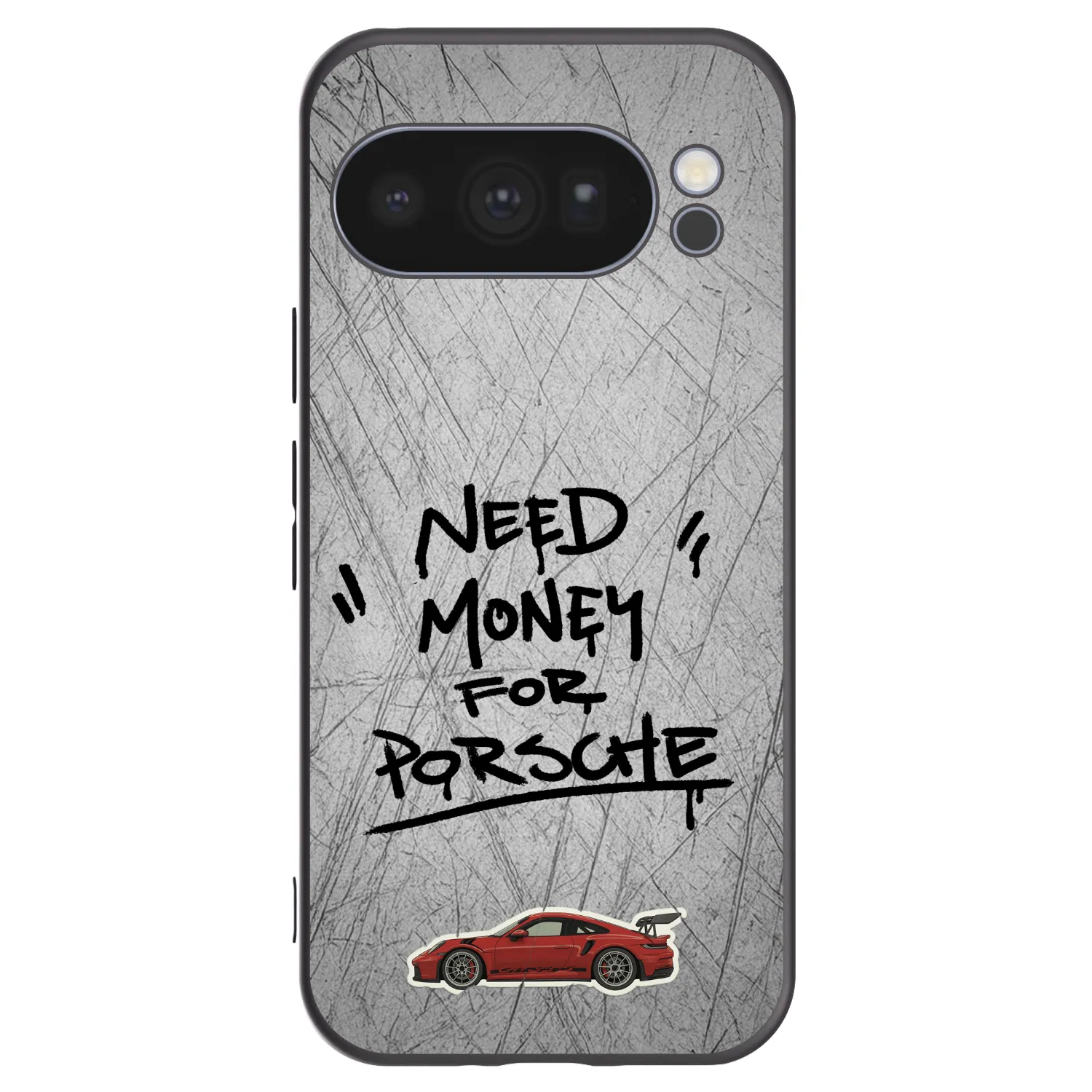 Picasee fekete szilikon tok az alábbi mobiltelefonokra Google Pixel 10 Pro - Grey Drift