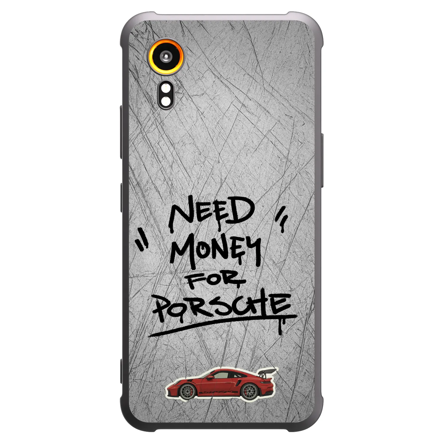 Picasee fekete szilikon tok az alábbi mobiltelefonokra Samsung Galaxy Xcover 7 - Grey Drift